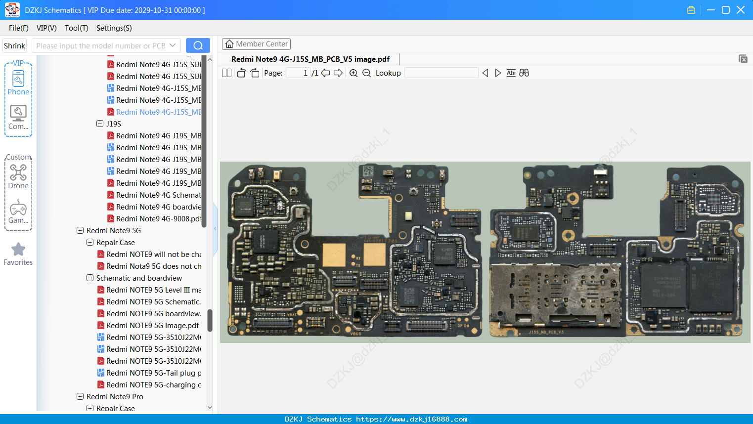 Redmi Note9 4G-J15S_MB_PCB_V5 Image